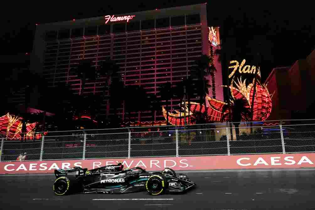 Hamilton finalizó en la séptima posición en Las Vegas