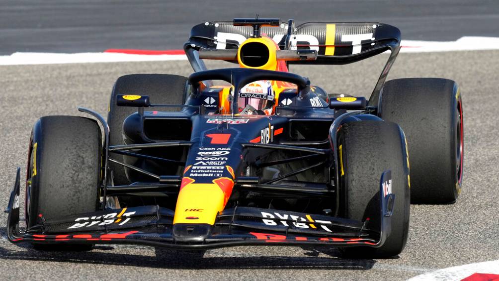 Max Verstappen corriendo en la F1
