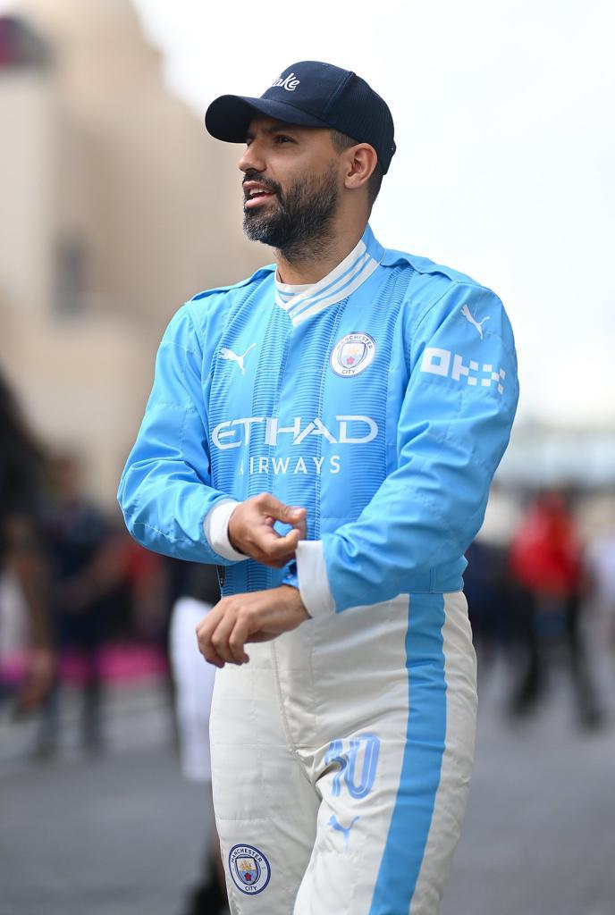 El exdelantero volvió a portar la '10', ahora en la F1