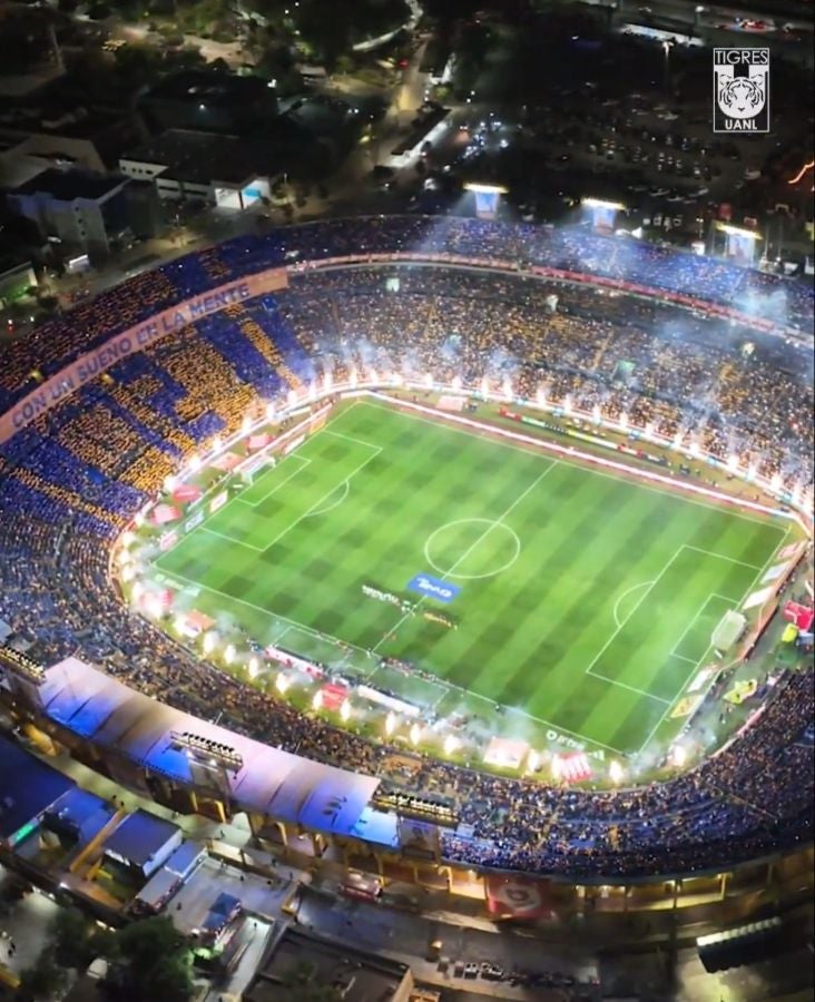 TWITTER: @TigresOficial 'El Volcán', la fortaleza de Tigres