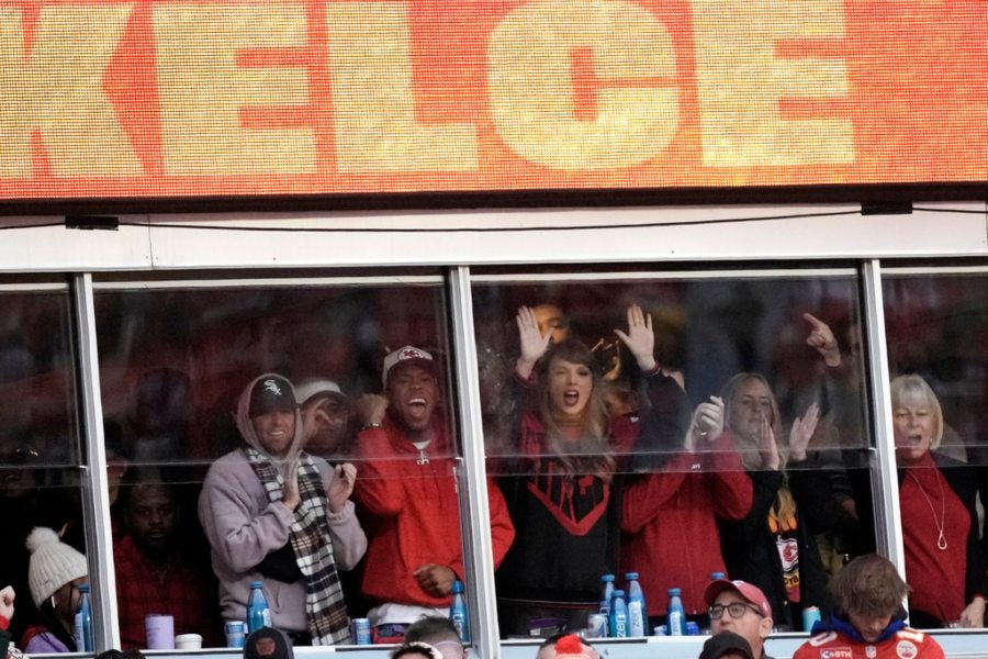 AP Taylor Swift en Arrowhead Stadium