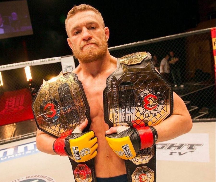 Conor McGregor ha peleado en tres divisiones diferentes