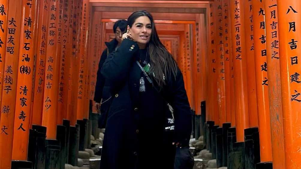 IG: @galileamontijo La conductora de Televisa pasó unos días a lado de su novio, el modelo español Isaac Moreno.