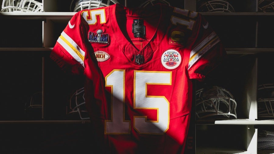 Jersey de Chiefs para el Super Bowl ante San Francisco 49ers