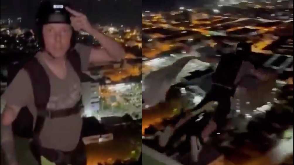 Un parachutiste meurt après avoir sauté du 29ème étage d’un immeuble et tout est enregistré en vidéo