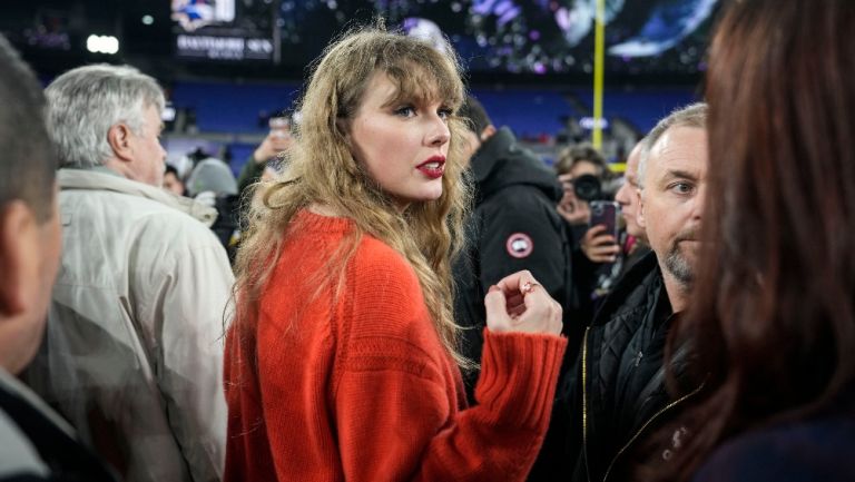 Taylor Swift tras la victoria de los Chiefs sobre Ravens
