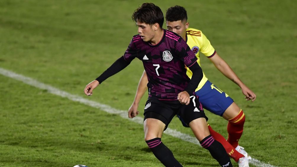 Christian Torres juega para para la Selección Mexicana Sub 21