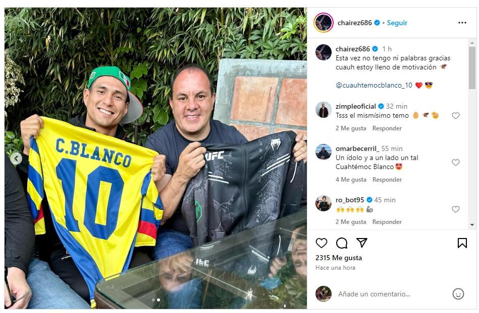 El luchador Édgar Chairez conoció a Cuauhtémoc Blanco