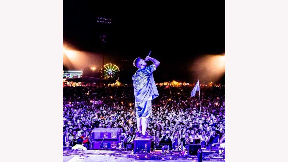 El rapero argentino ya ha estado en México, participando en algunos festivales. 