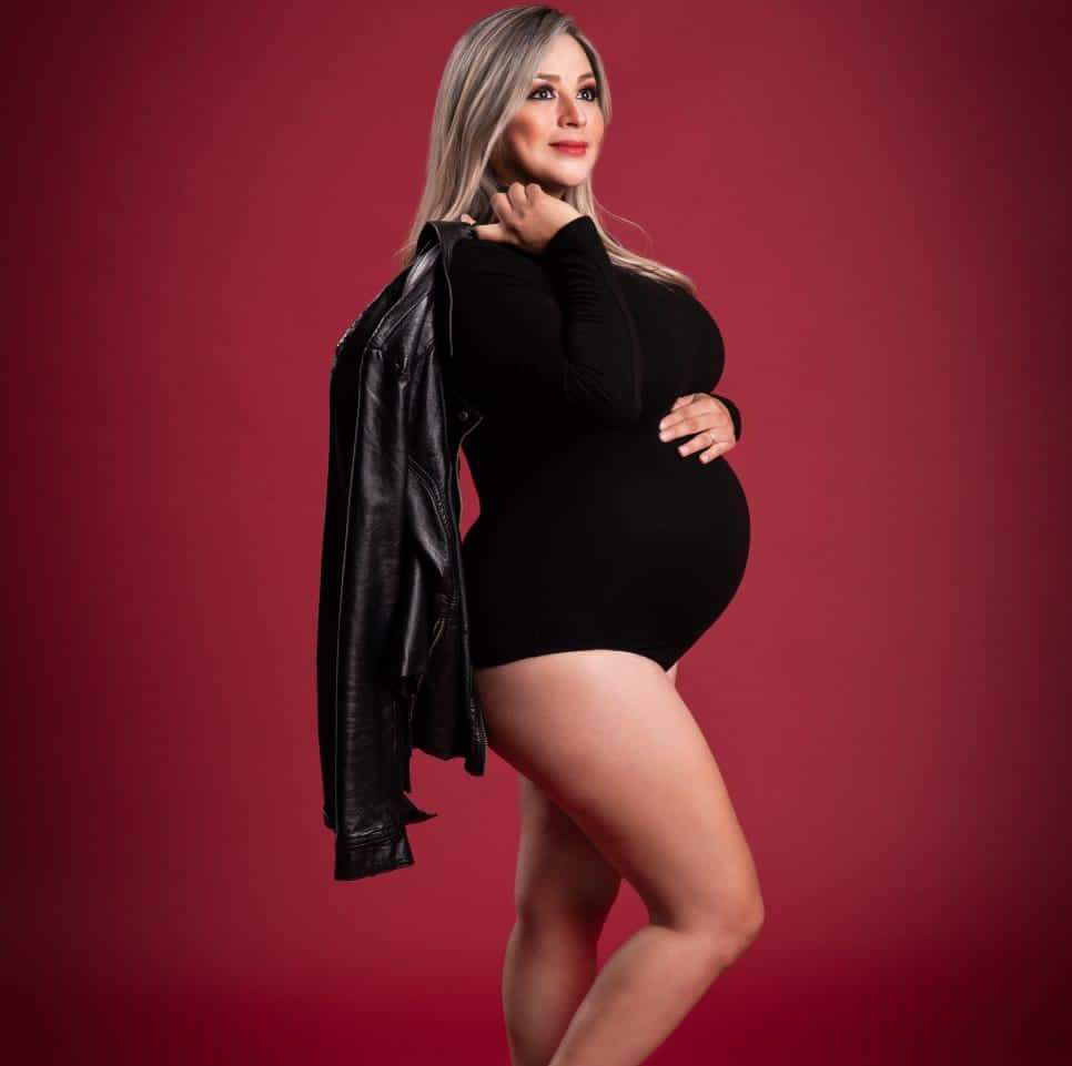 Fabiola Ortega tuvo complicaciones en su embarazo.