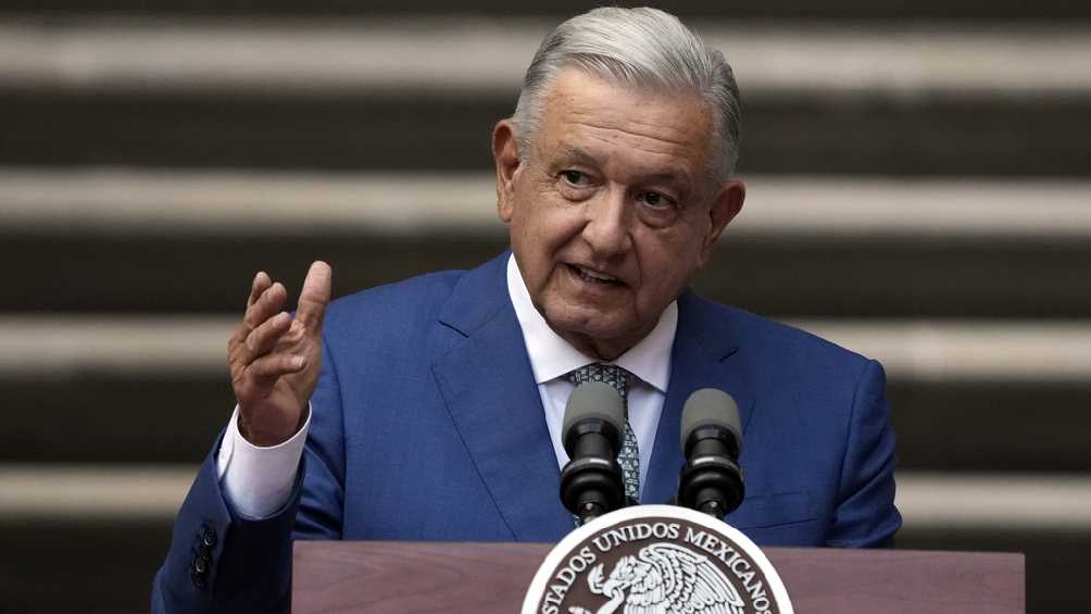 López Obrador fue mencionado indirectamente en la conferencia. 