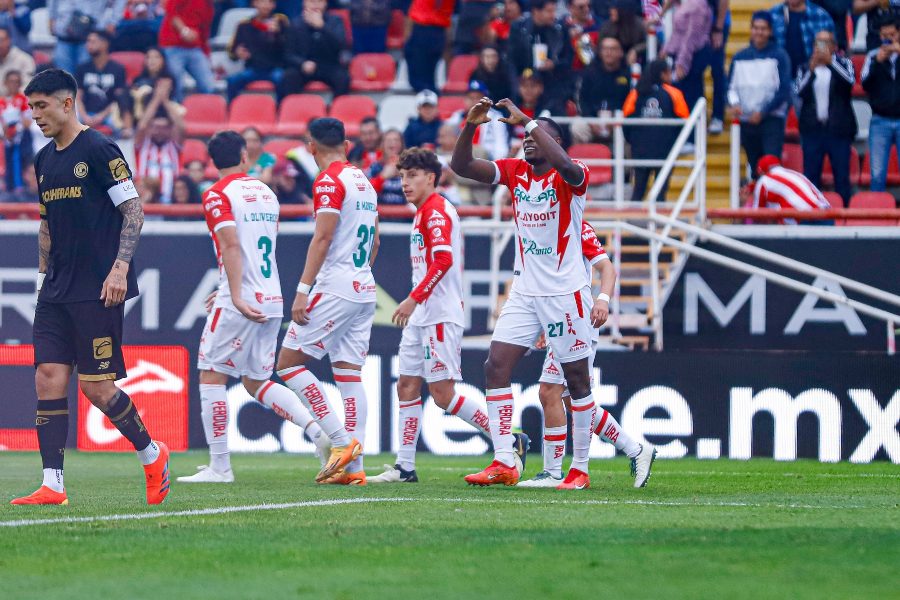 Necaxa rescató empate de último minuto ante Toluca