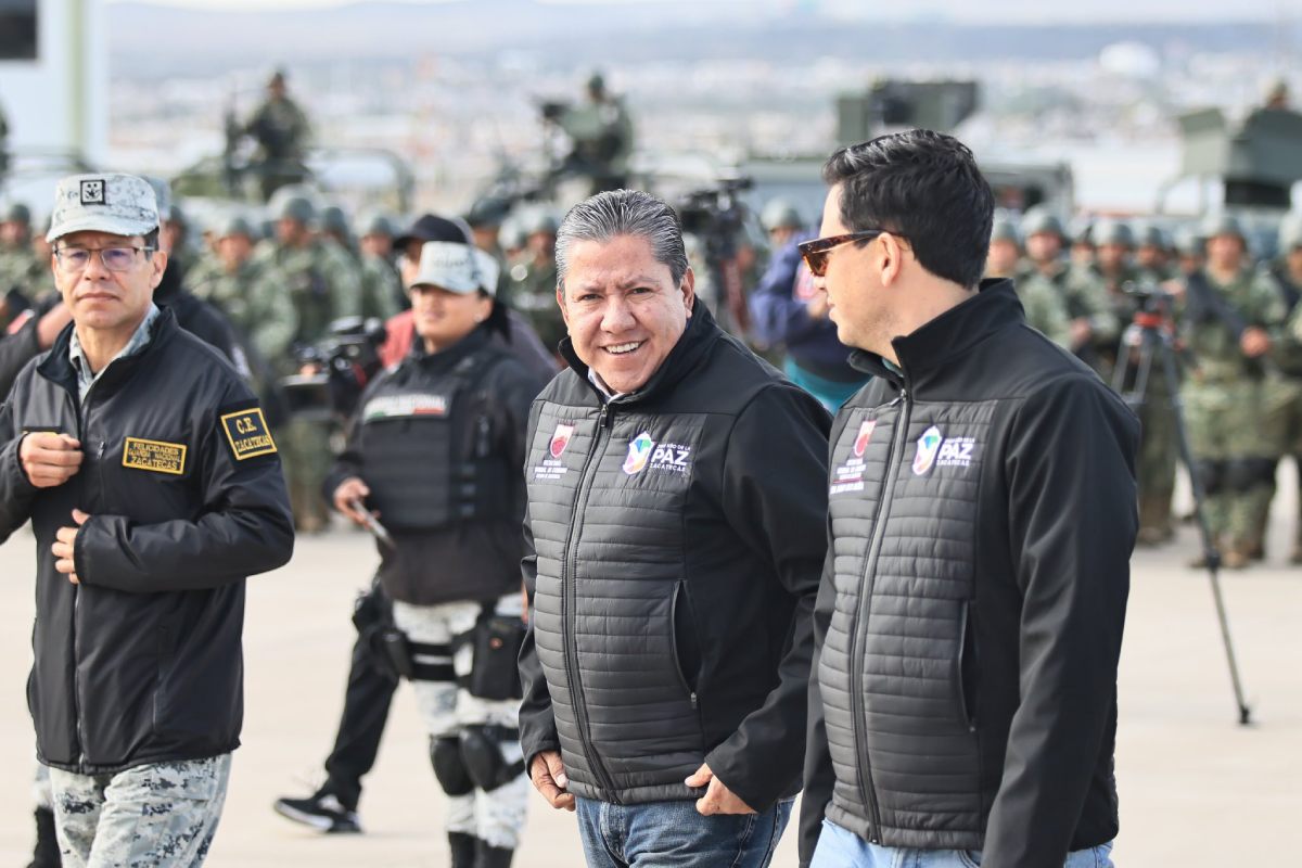El Gobernador de Zacatecas, David Monreal, daba la bienvenida al Ejército para combatir el crimen.