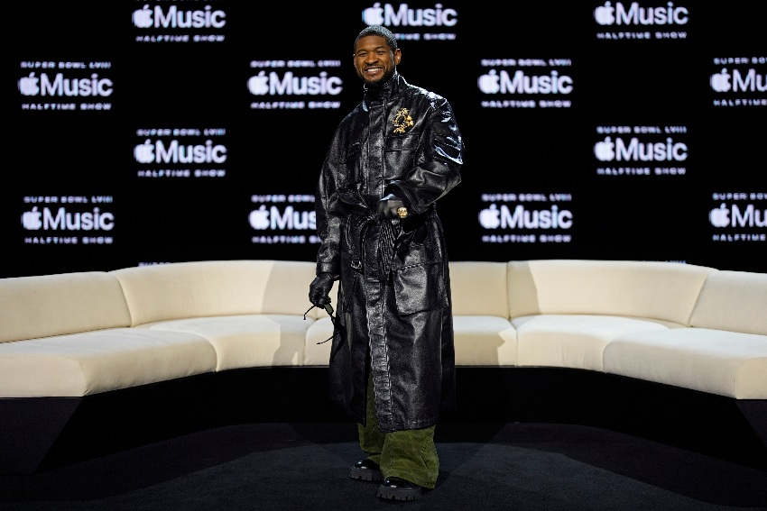 Usher cantará en el Show del Medio Tiempo del Super Bowl 2024