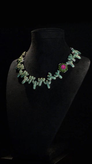 Este es el collar exclusivo para 'Cactus'. 