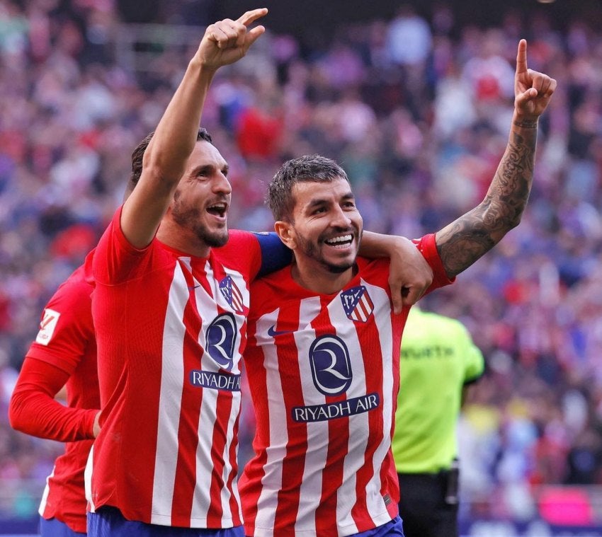 Los rojiblancos golearon a Las Palmas 