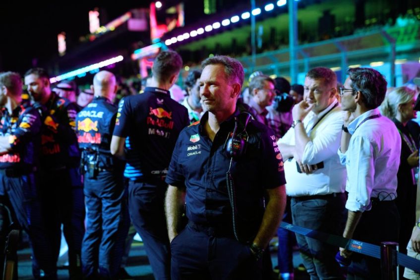 They report that Christian Horner will not leave Red Bull