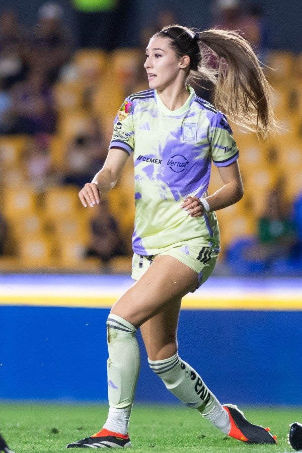 Tatiana Flores, jugadora de Tigres Femenil