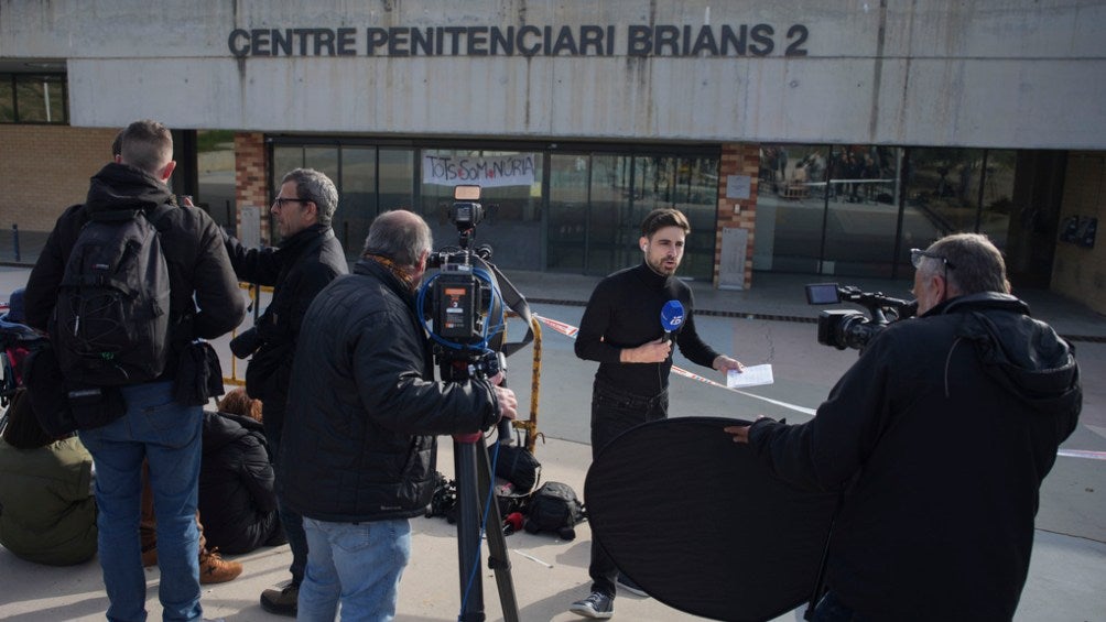 AP La prensa ya esperaba la salida de Alves de la cárcel