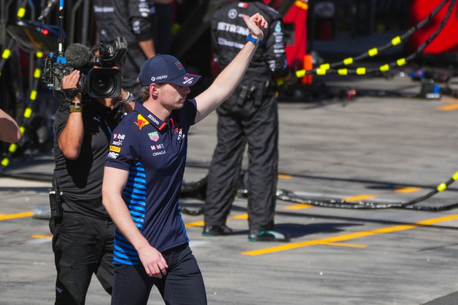 Max Verstappen tras abandonar el GP de Australia