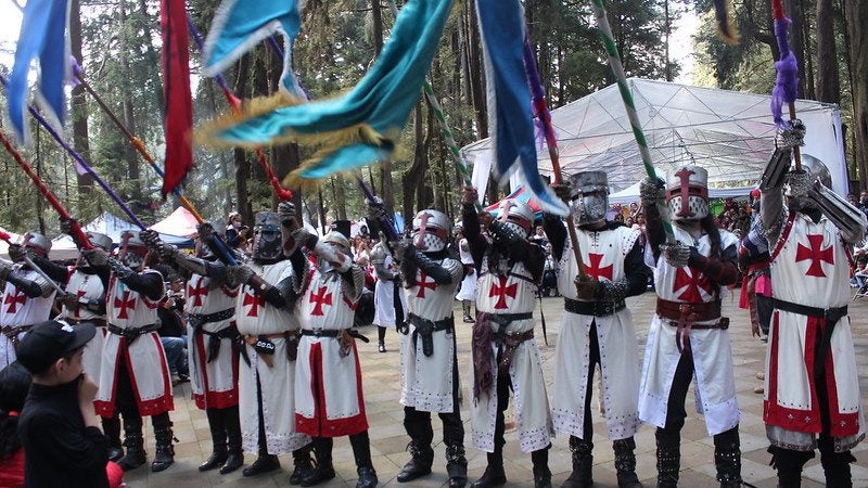 En el Ex Convento del Desierto de los Leones se hacen las actividades en medio del bosque.