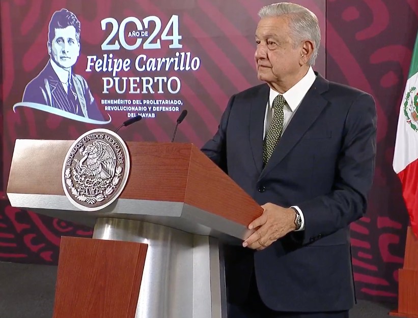 López Obrador agradeció el apoyo de otras naciones.