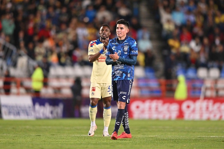 América ante Pachuca de la Fase Regular del Clausura 2024 de la Liga MX