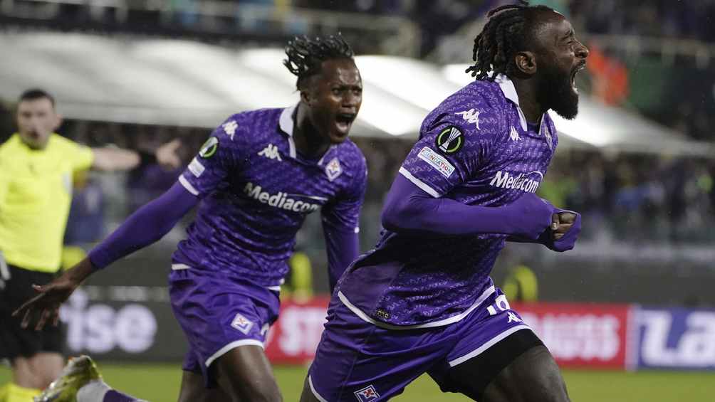 La Fiorentina, avec un but dans le temps additionnel, prend l’avantage en demi-finale aller de la Conference League