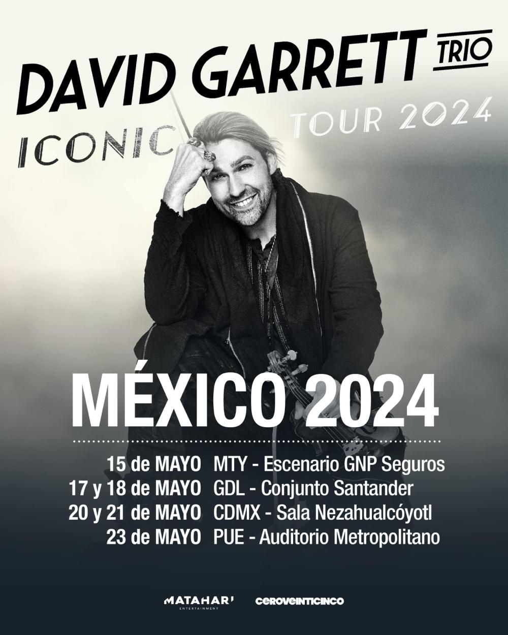 La gira por México estará muy completa.