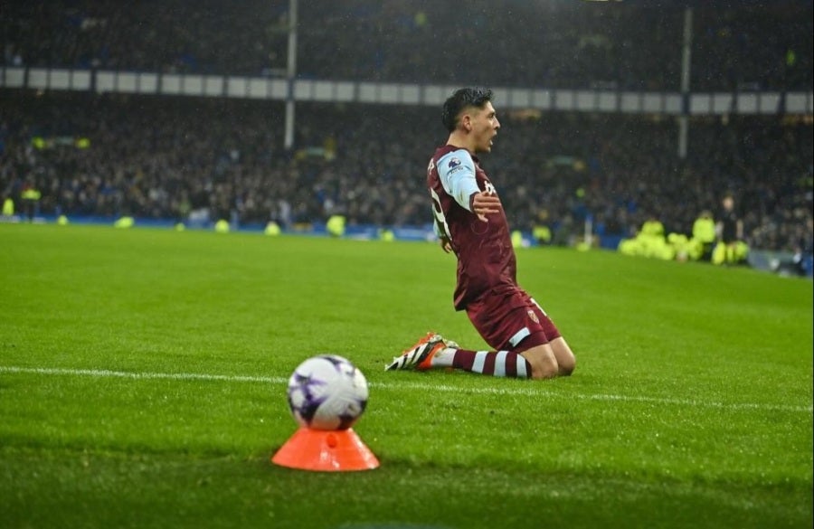 INSTAGRAM: @edsonnalvarez Edson Álvarez tras anotar un gol con West Ham