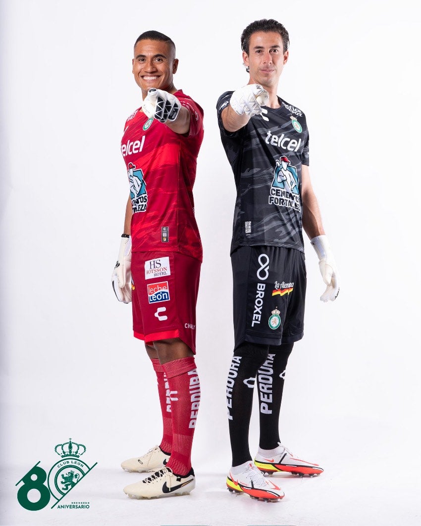 Uniformes de los porteros de León