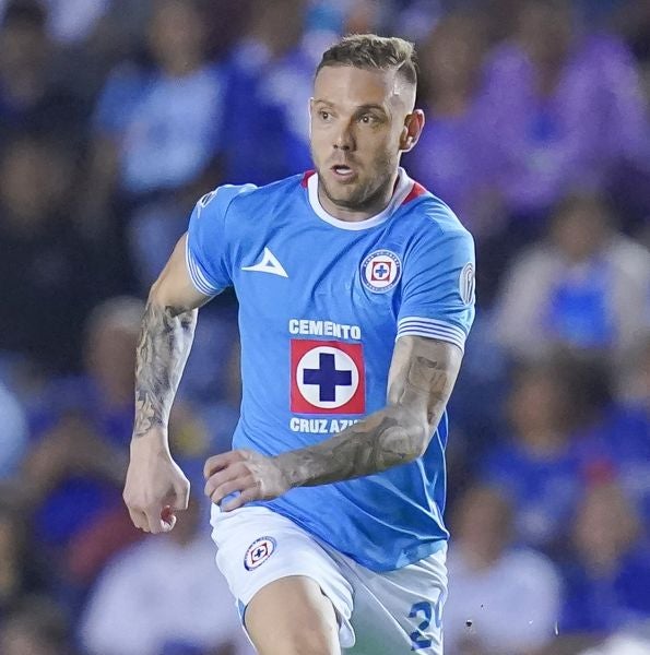 IMAGO7 Rotondi en un partido de Cruz Azul