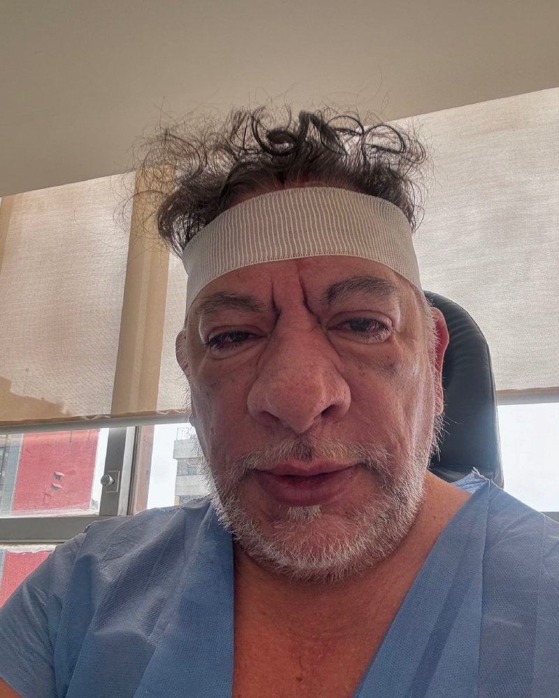 IG: @ct_caza Carlos Trejo estuvo en una clínica internado unas horas.