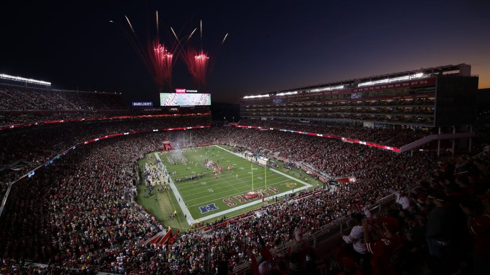 10: @LevisStadium Levi's Stadium, home of 49ers