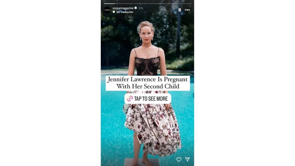 Mediante la cuenta de Vogue se dio a conocer la noticia. 