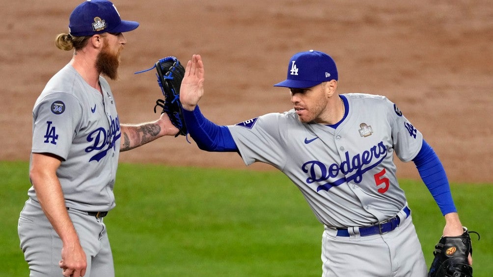 AP Dodgers celebra su triunfo