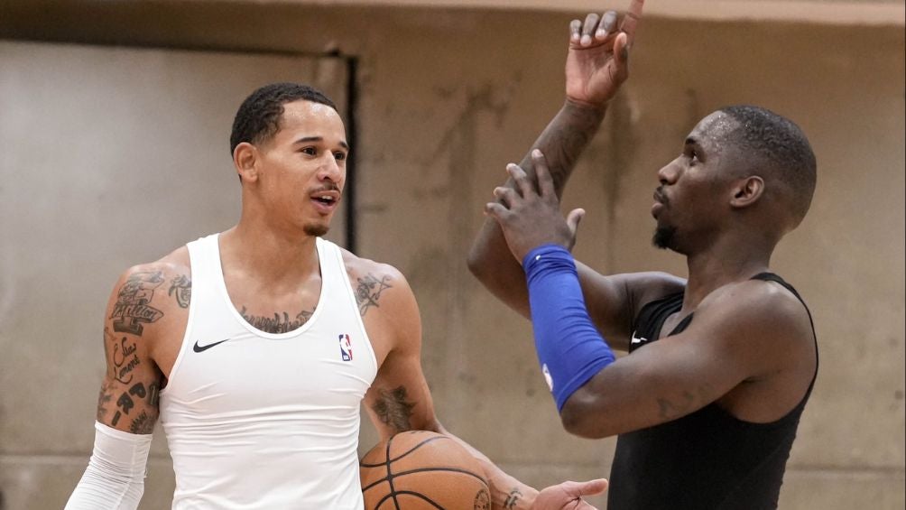 TWITTER: @CapitanesCDMX Toscano en un entrenamiento