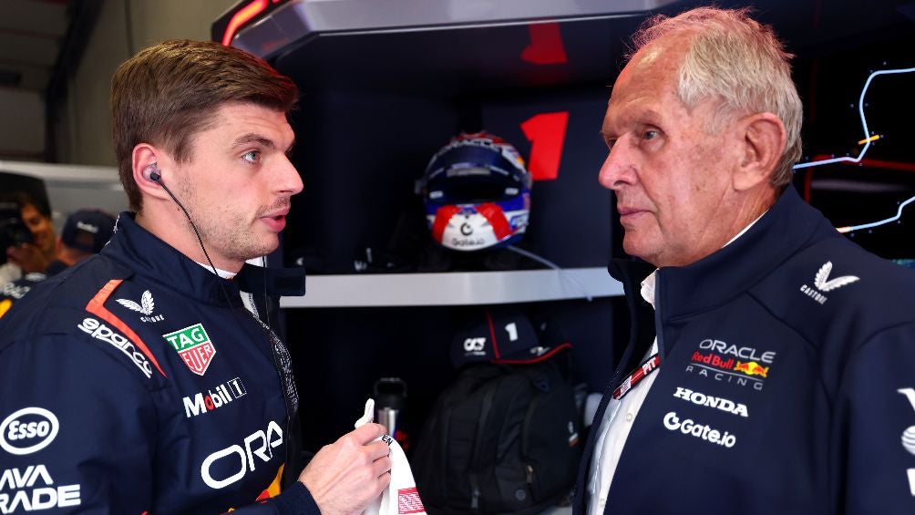 Marko con Verstappen | RED BULL CONTENT POOL