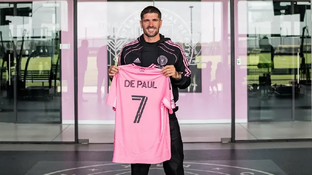 Inter Miami presenta a Rodrigo de Paul de manera espectacular en el Estadio Chase. Noticias en tiempo real