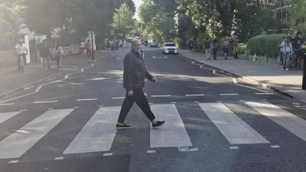 ¡Como Beatle! Papá de 