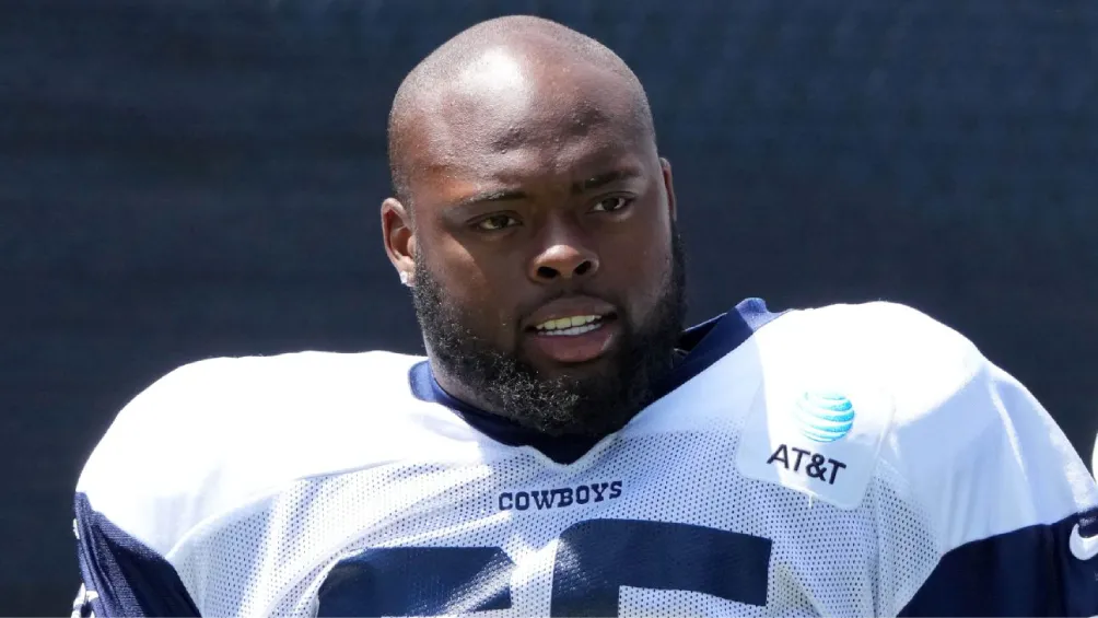 Rob Jones sufre lesión en el cuello en primer entrenamiento con los Cowboys. Noticias en tiempo real