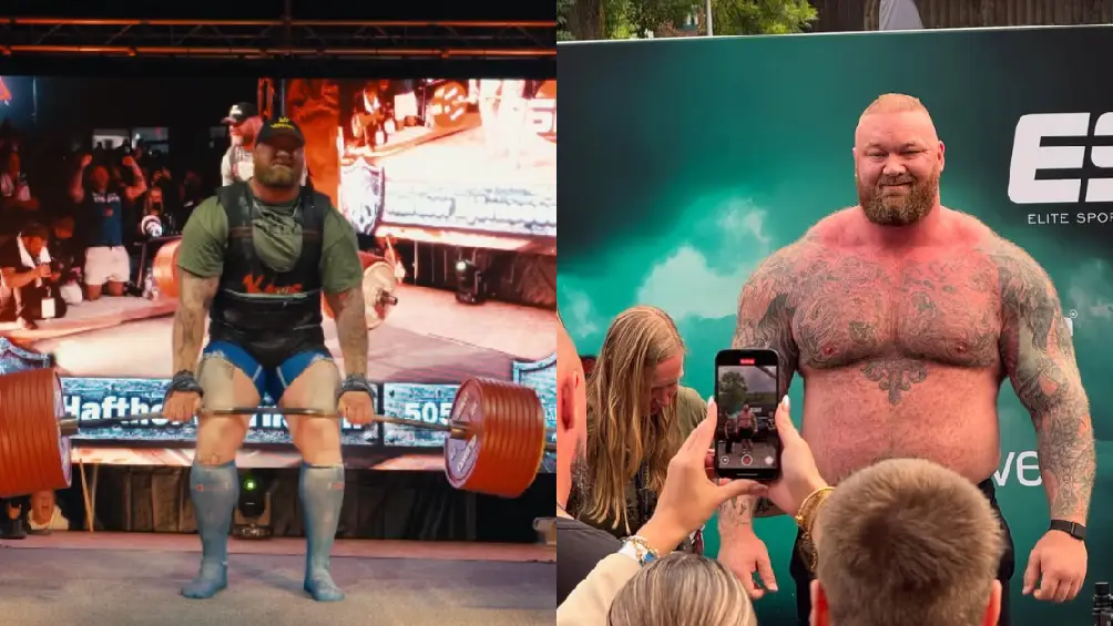 Actor de Game of Thrones levanta 505 kilos y rompe récord mundial de peso muerto. Noticias en tiempo real