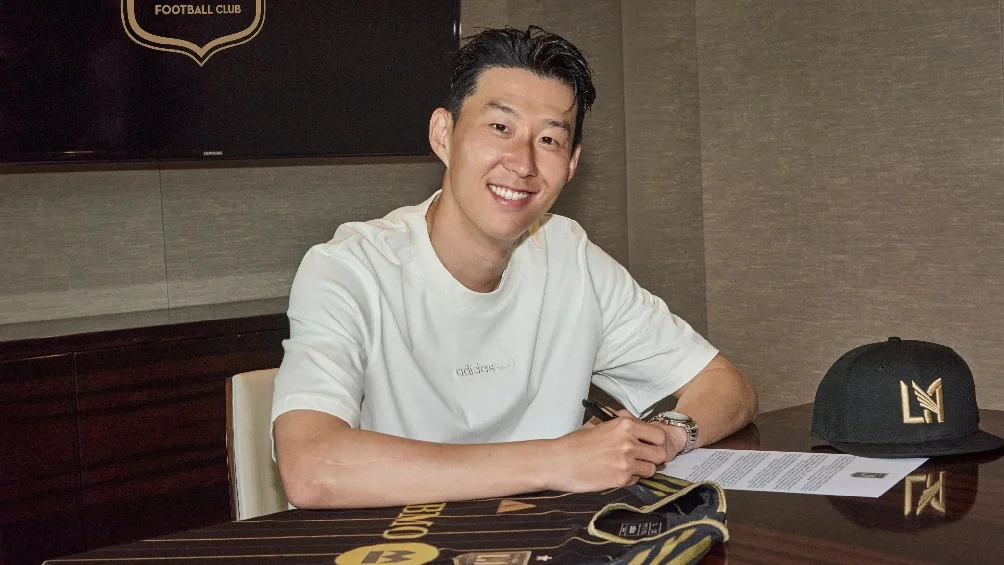“Estoy aquí para ganar y voy a rendir” Heung-min Son habló en su llegada a los Ángeles