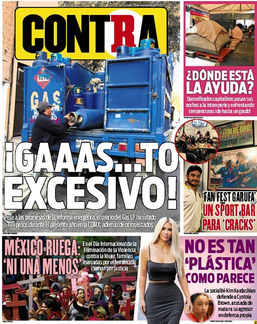 Portada 25 Noviembre 2017