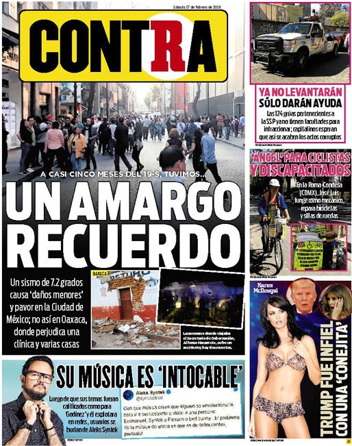 Portada 17 Febrero 2018