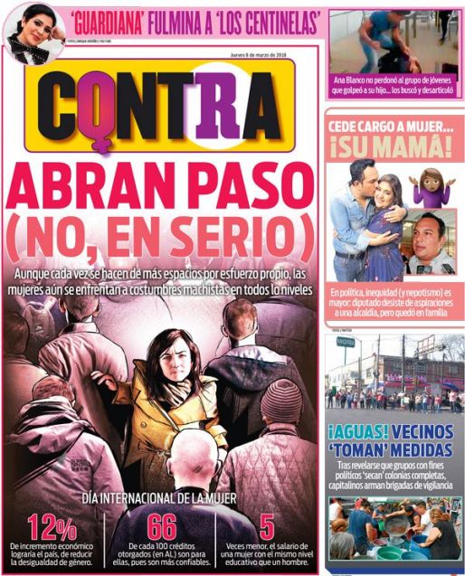 Portada 08 Marzo 2018