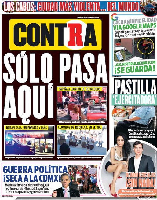 Portada 07 Marzo 2018