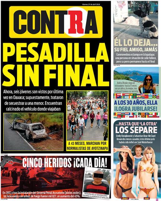 Portada 27 Abril 2018