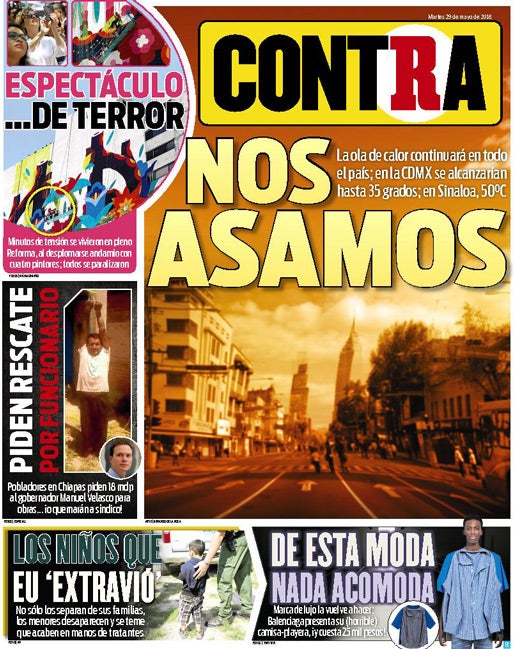 Portada 29 Mayo 2018