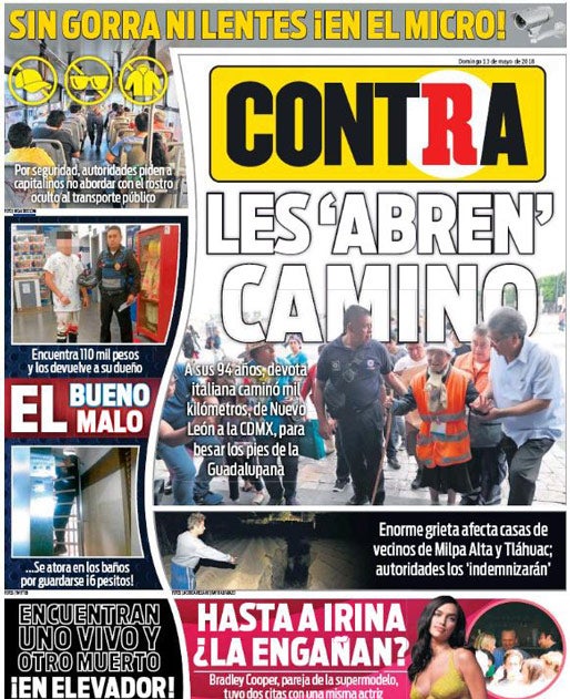 Portada 13 Mayo 2018